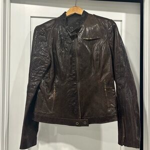 Brown Leather Jacket